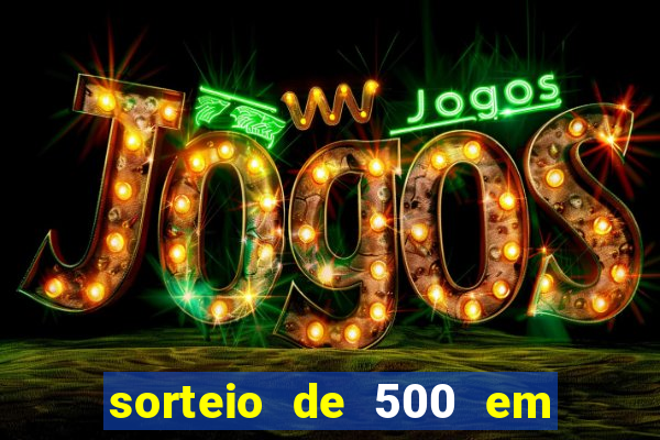 sorteio de 500 em cash toda segunda feira novibet